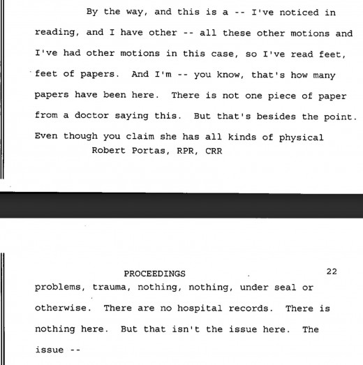 judge kesha transcript