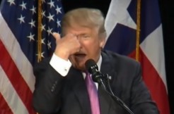 Donald Trump via Right Side Broadcasting screengrab