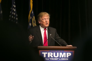 Image of Donald Trump via Shutterstock