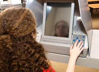 electronic voting machine via shutterstock