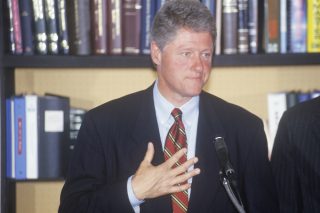 Bill Clinton via Joseph Sohm/Shutterstock