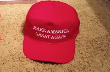 MAGA Hat via screengrab