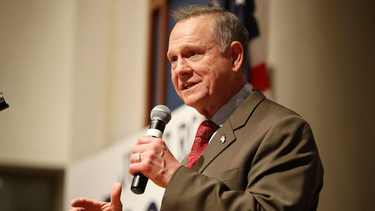 Alabama GOP Senate Candidate Roy Moore Holds Election Night Party, Judge