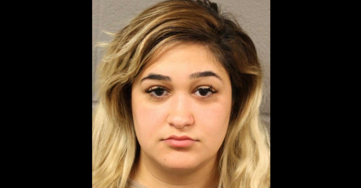 Hannah Parisa Siboyeh mugshot Harris County Sheriff's Office