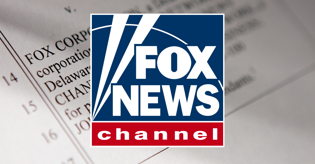 Fox News Channel, Fox News, Litigation, Lawsuit, Court, Document