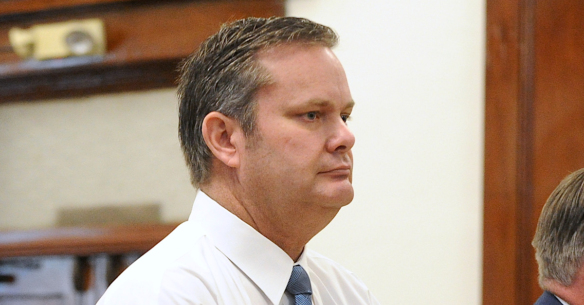 Chad Daybell and defense attorney John Prior are seen during Chad Daybell's preliminary hearing in Fremont County on Monday, August 3, 2020. Daybell is being charged with destruction, alteration or concealment of evidence and conspiracy to commit destruction, alteration or concealment of evidence, both felony charges. The remains of Lori Vallow Daybell's two children were found on Chad Daybell's property.