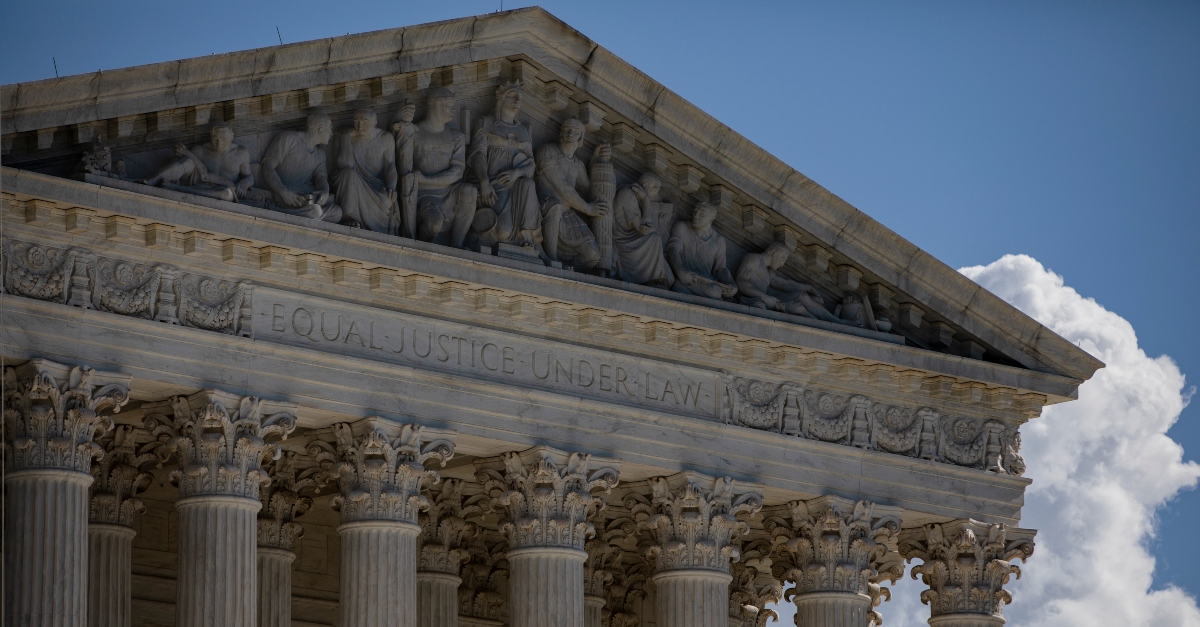 An image shows the front of the Supreme Court building.