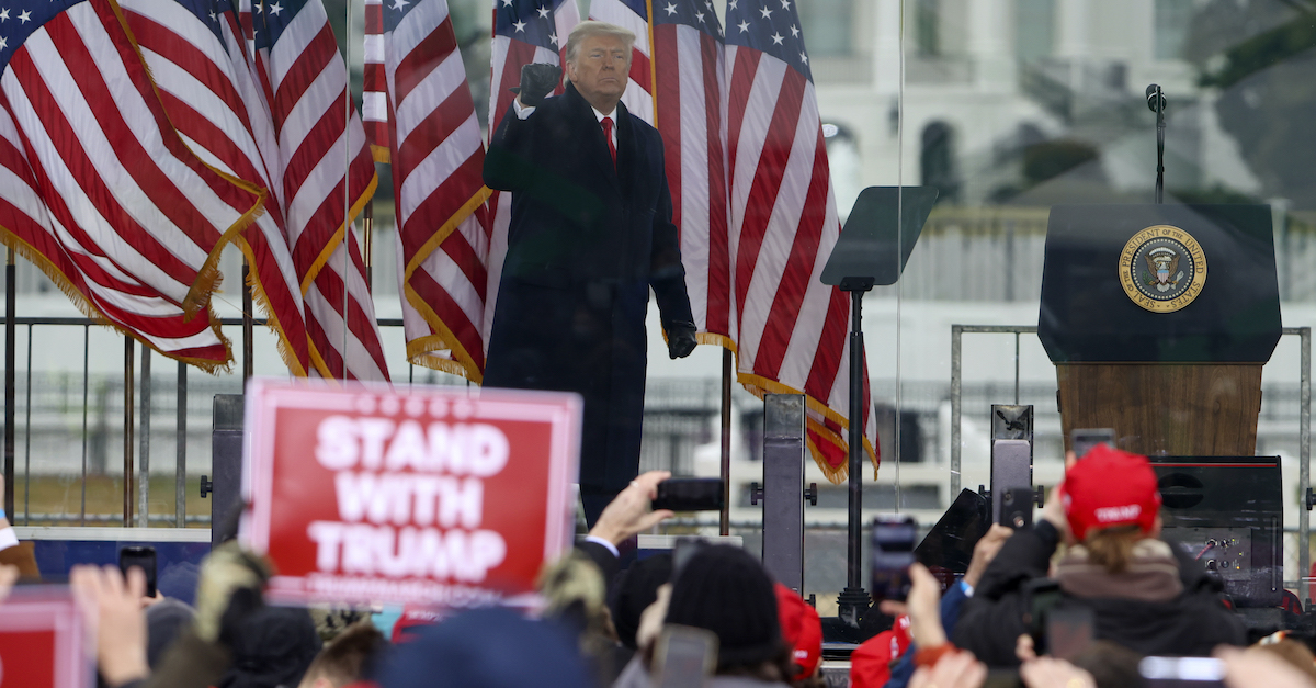 Trump Supporters Hold "Stop The Steal" Rally In DC Amid Ratification Of Presidential Election
