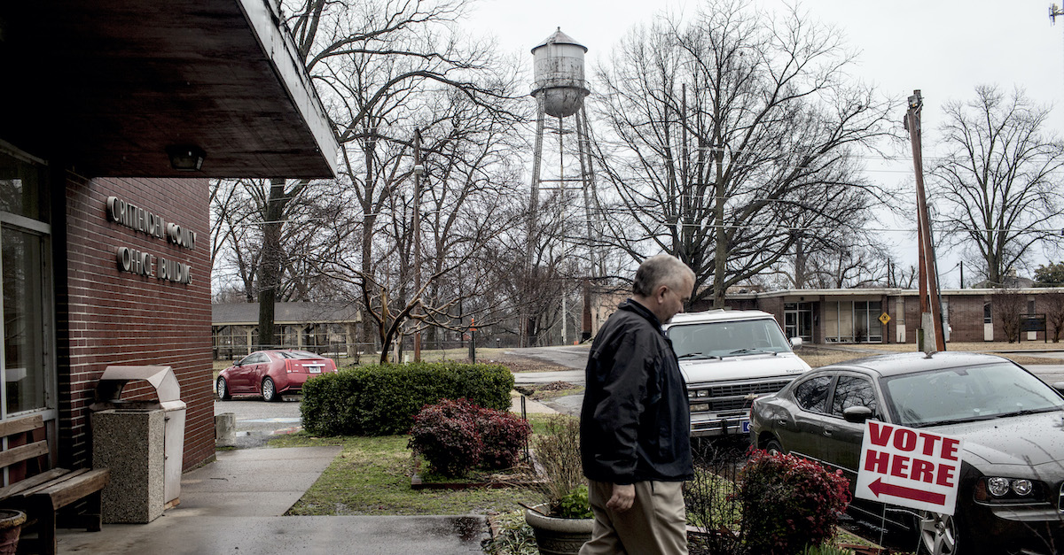 Arkansas Voters Cast Their Ballots