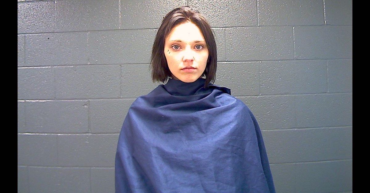 Riley Weiss appears in a mugshot.