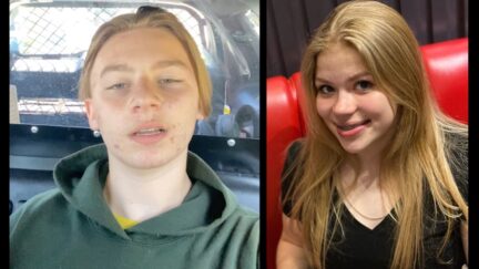 Aiden Fucci appears in a squad car selfie video released by the 7th Judicial Circuit State Attorney's Office in Florida. Tristyn Bailey appears in an image provided by the St. Johns County Sheriff's Office.