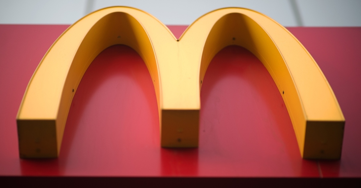 The golden arches of McDonald's