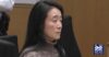 Professor Rie Hachiyanagi in a 2020 bond hearing.
