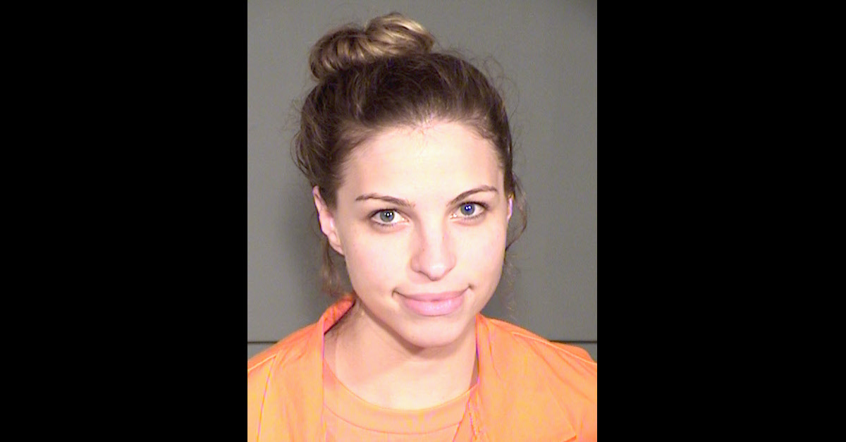 Brittany Zamora appears in an undated prison mugshot posted online by the Arizona Department of Corrections.