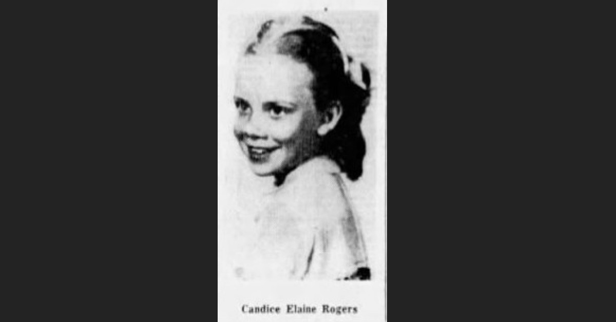 Candy Rogers, who was killed in 1959 after disappearing while selling Camp Fire mints