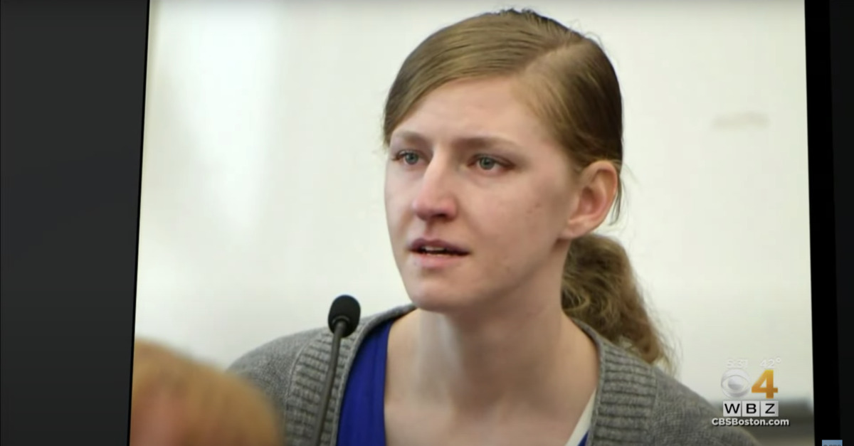 Julia Enright testifies in court