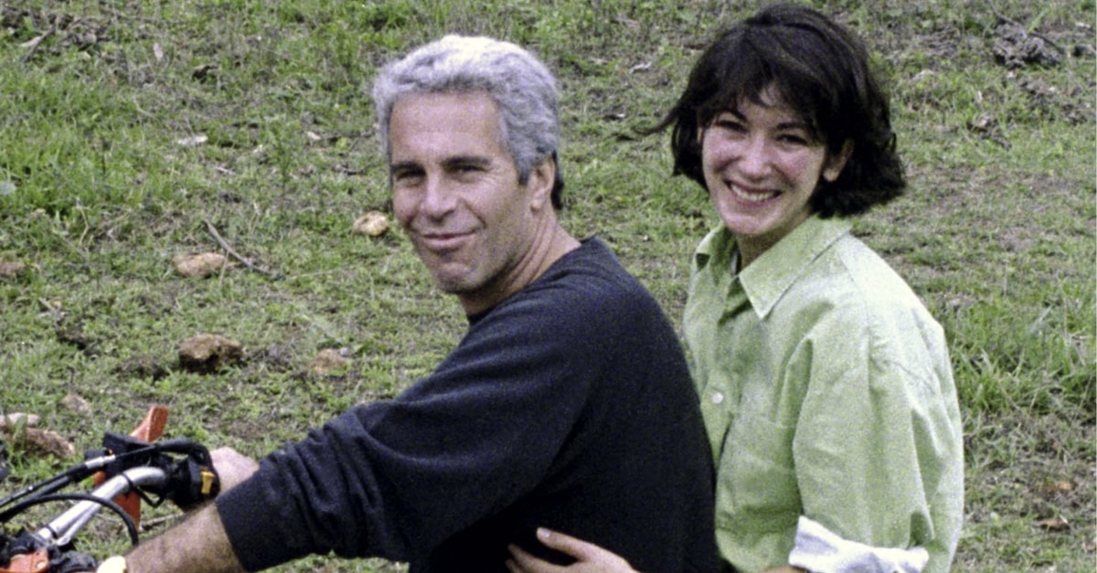 Jeffrey Epstein and Ghislaine Maxwell - Scooter