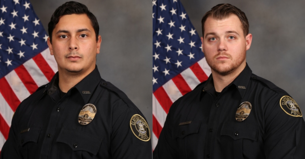 Officer Henry Laxson, and Officer Alex Chandler.