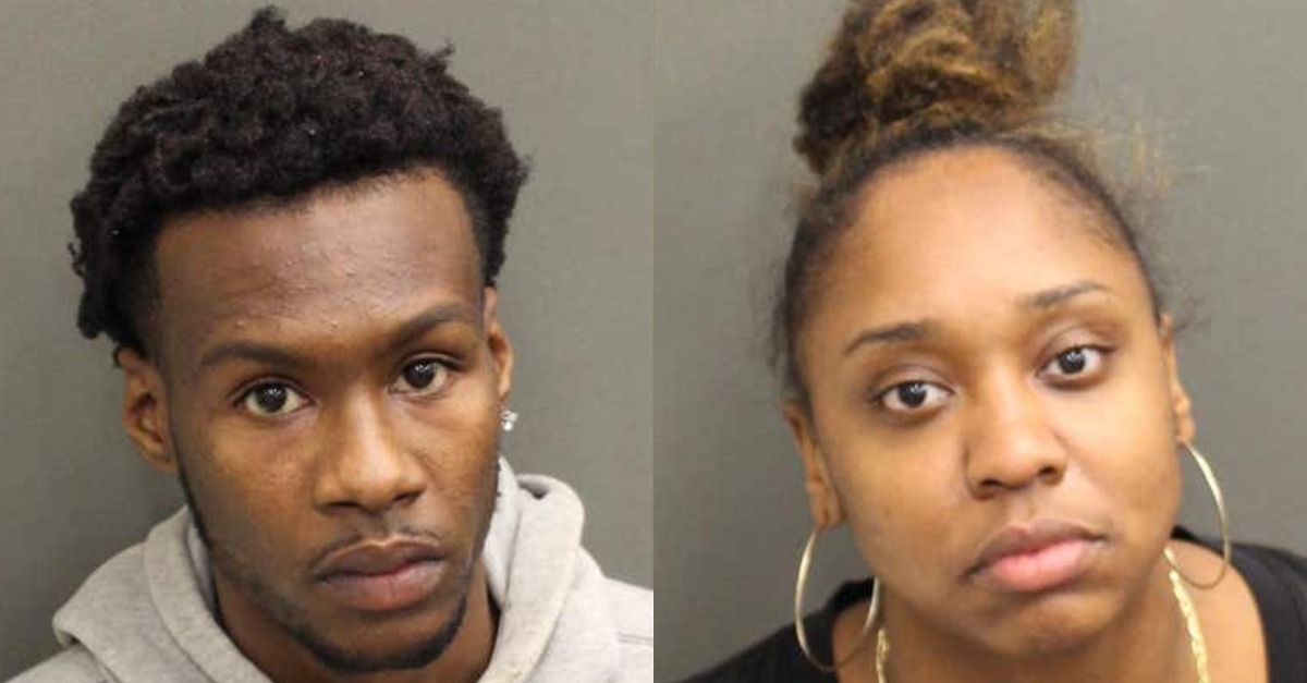 Javonne White (L) and Jasmine Munro (R) appear in mugshots