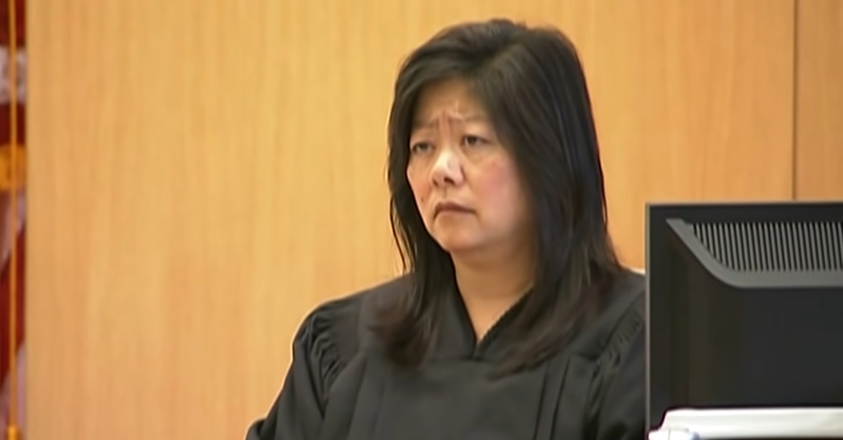 Judge Rosa Mroz in court.