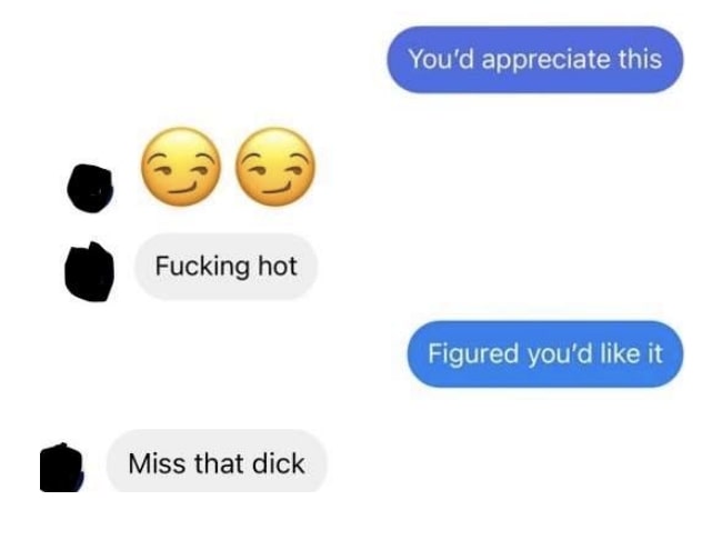 David Portnoy text exchange: "Miss that dick"