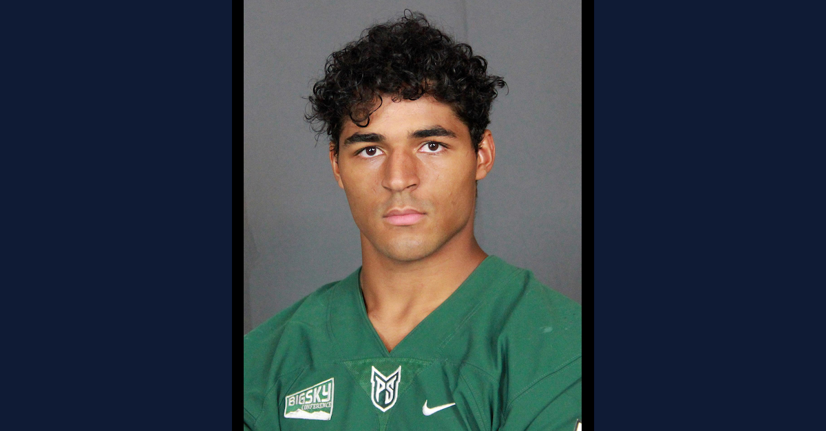 Keenan Harpole. (Image via a 2021 Portland State University football team portrait).