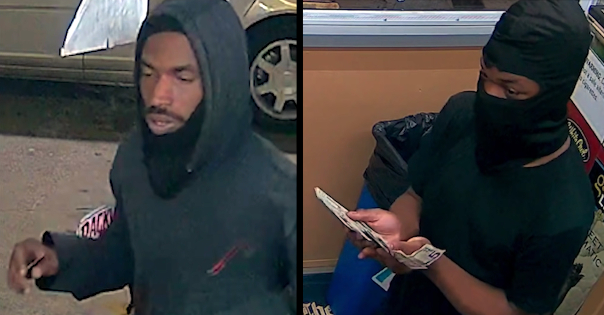 Nathan Coleman and Taheed Ebron are seen with an ATM card and cash in hand after a now-admitted Aug. 24, 2021 kidnapping. (Images via surveillance footage released by the Washington, D.C. Metropolitan Police Department.)
