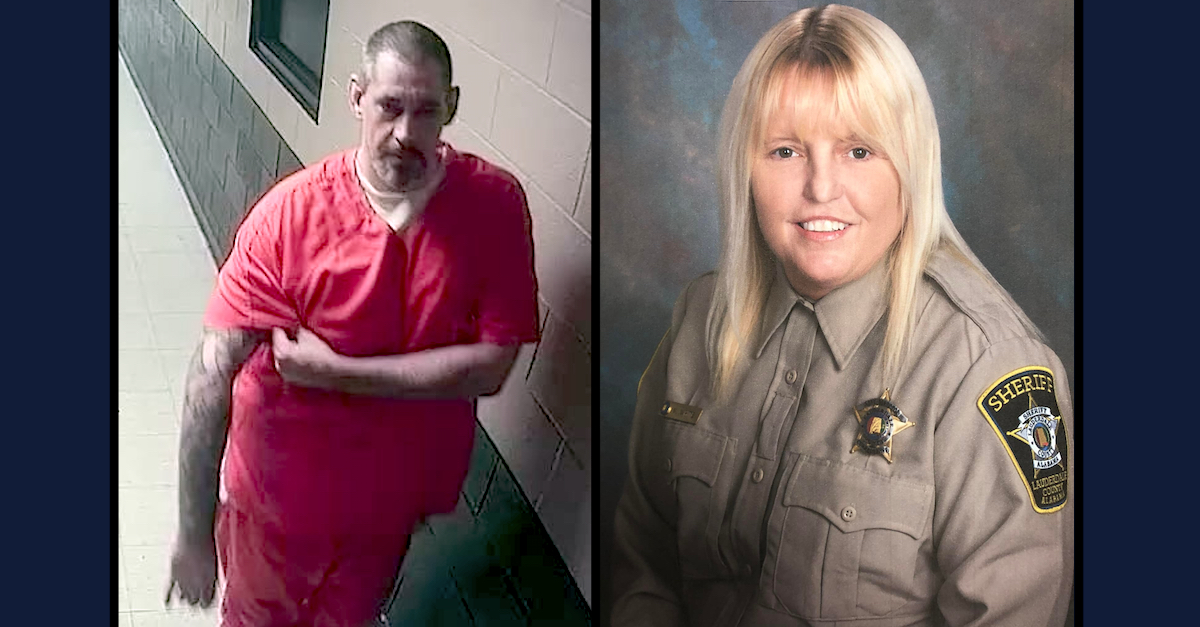 Casey White and Vicky White appear in images released by the Lauderdale, Ala. County Sheriff's Office.