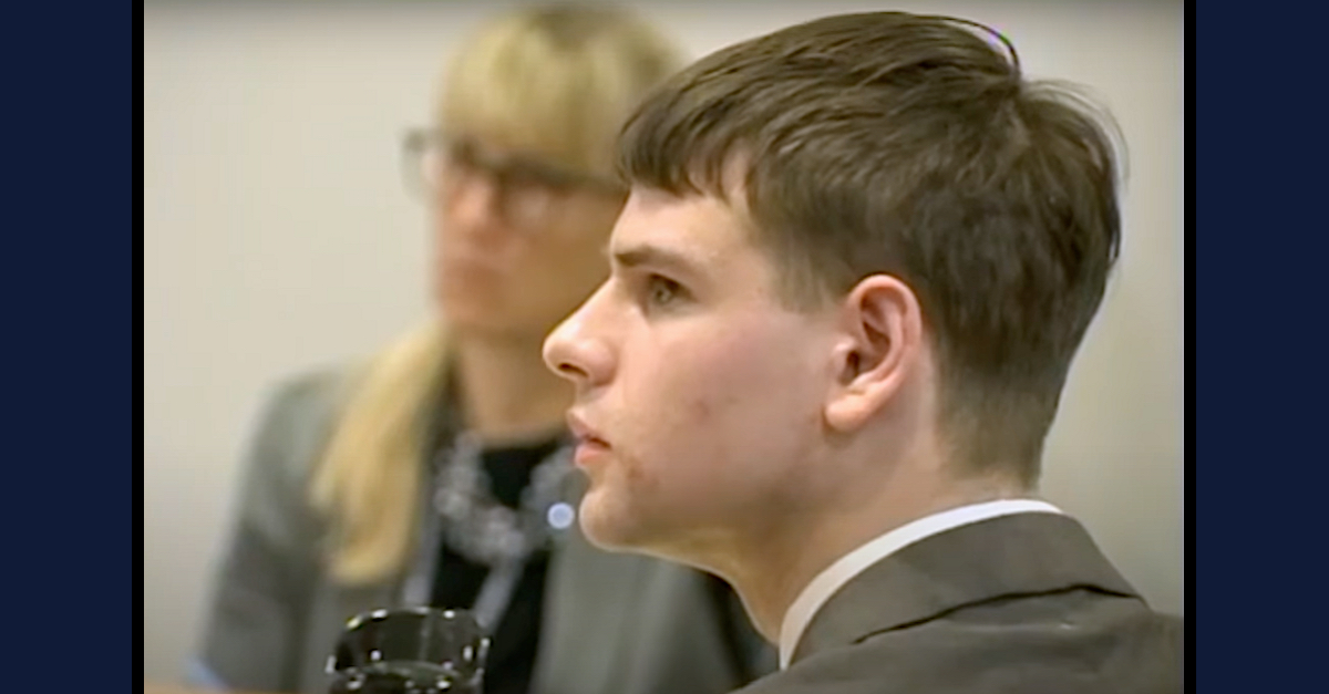 Nathan Carman appears in court during a previous civil case in New Hampshire. (Image via screengrab from the Law&Crime Network.)