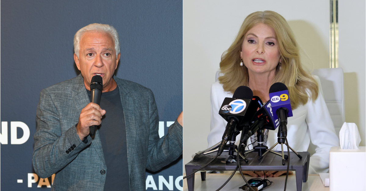 Paul Marciano and Lisa Bloom