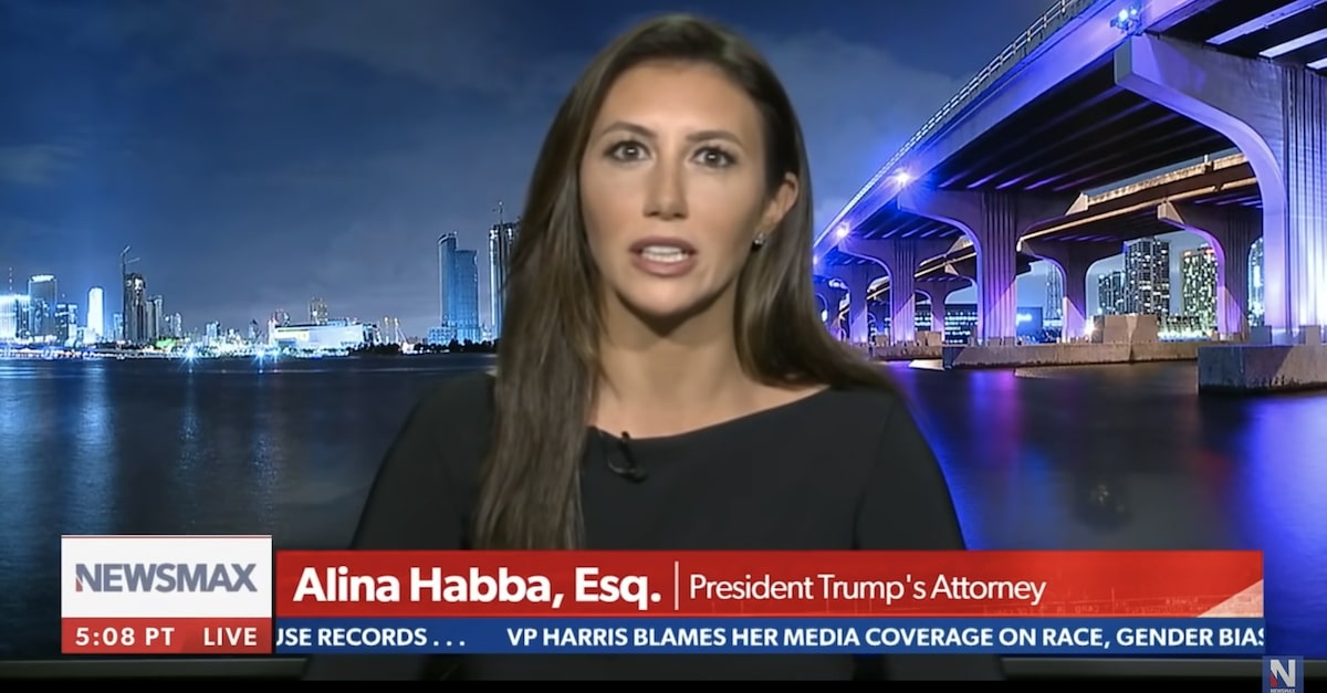 Alina Habba Newsmax