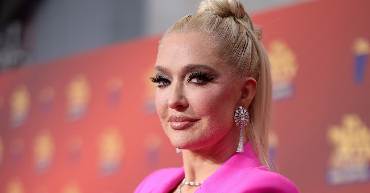 Erika Jayne attends the 2022 MTV Movie & TV Awards in Santa Monica, California, which were broadcast on June 5, 2022. (Photo by Emma McIntyre/Getty Images for MTV.)