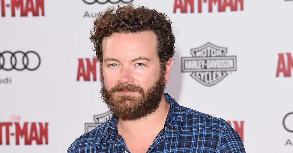 Danny Masterson was photographed at a Hollywood premiere on June 29, 2015. (Photo by Jason Merritt/Getty Images.)