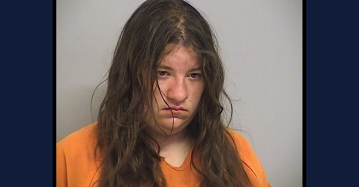 Jessica Lavon McBride, 30, of Tulsa appears in a mugshot.
