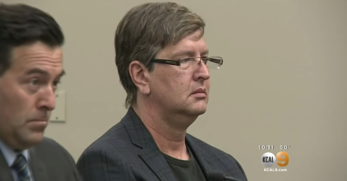 David Lee Haller (R) appears in court