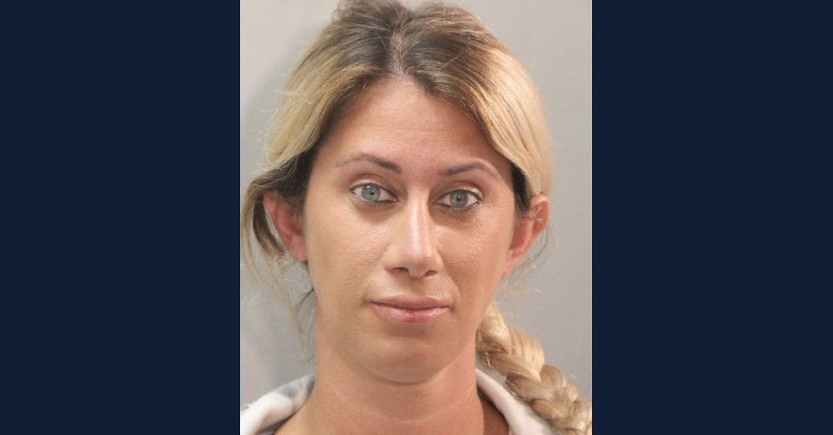 Lindsay Castelli appears in a mugshot