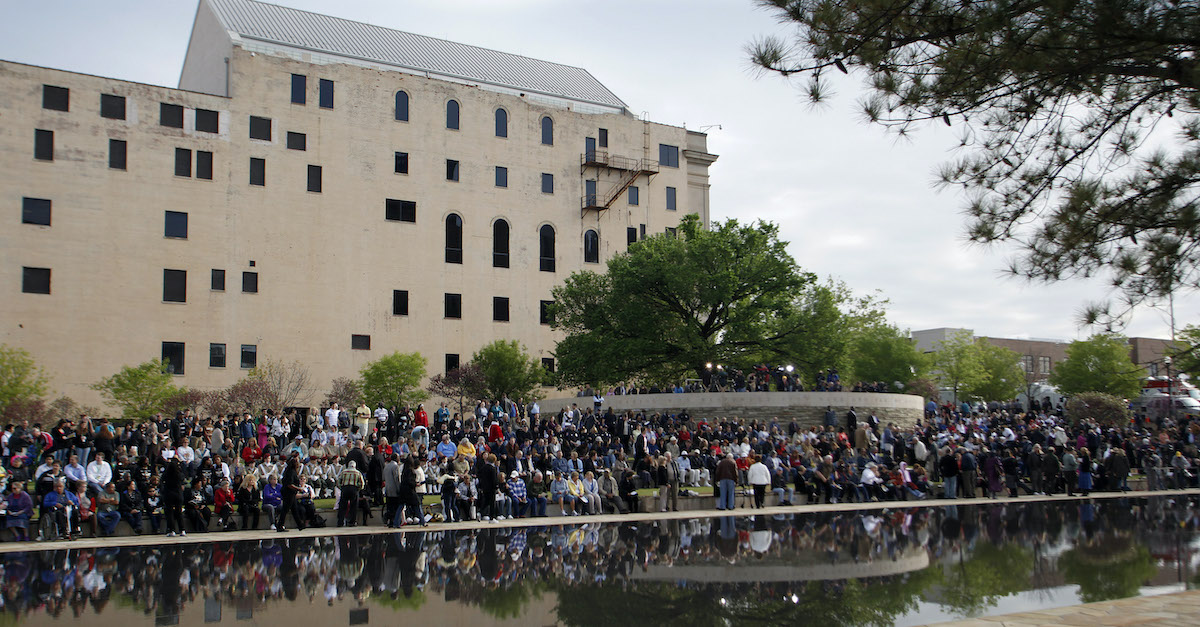 Oklahoma City Memorial Marks 15th Anniversary Of Terror Bombing