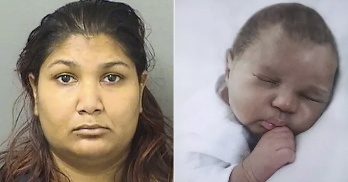 Arya Singh and Baby June (Palm Beach County Sheriff's Office)