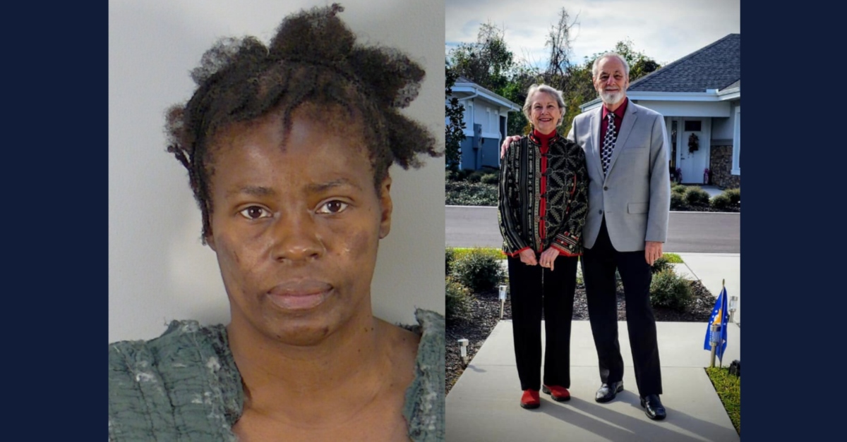 Vickie Lynn Williams (left) allegedly murdered Sharon and Darryl Getman at the couple's Florida home.