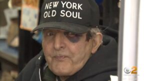 Ray Alvarez, owner of Ray's Candy Store in New York City's East Village was attacked on Tuesday, Jan. 31, 2023 and a suspect was arrested. (Screenshot from video from CBS New York)