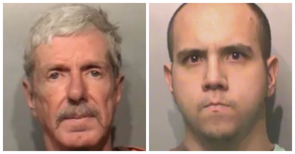 William Rulli, right, admitted to killing Stanley Golinsky, left, whose burned body was found under a railroad bridge in Iowa in 2012. (Photos from the Des Moines Police Department)