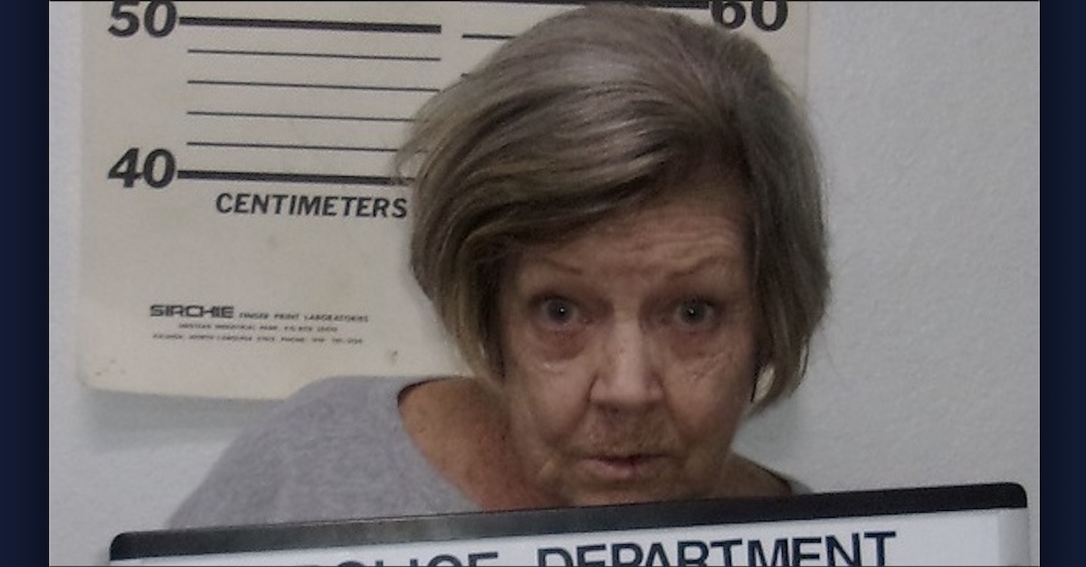 Elderly Woman Bonnie Betsy Gooch charged with bank robbery