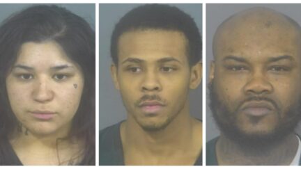 Alexus Guerrero, 26, Eddie Guyton, 24, and Robert Hollins IV, 35 face charges in a grisly torture case. (South Bend Police Department)