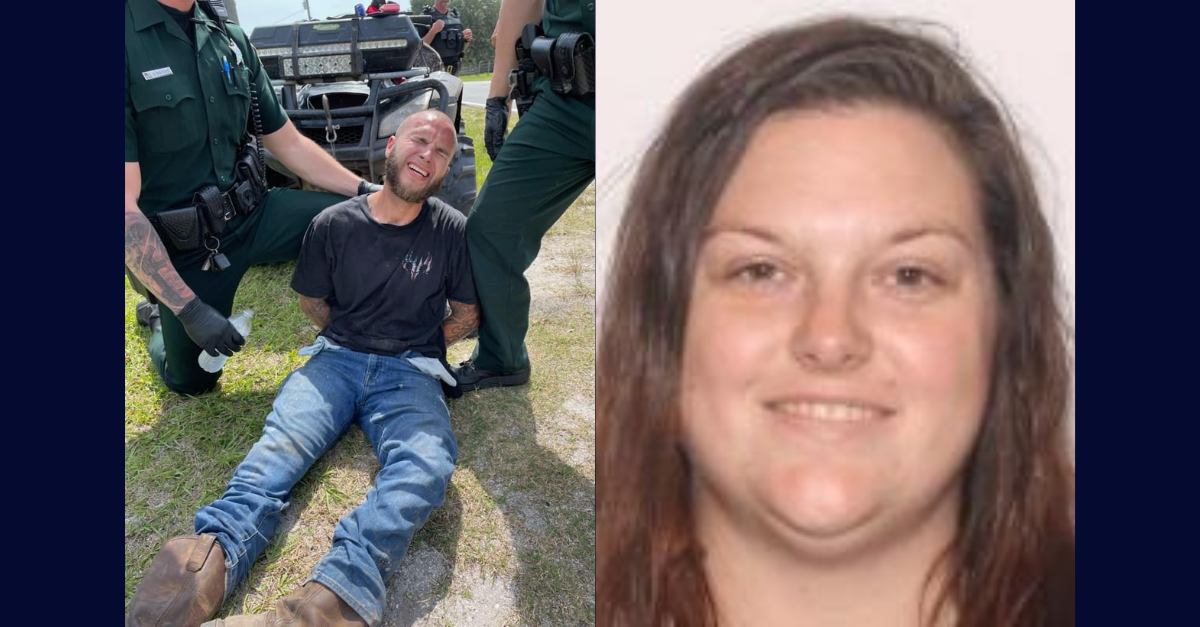 Shawn Stone and Taylor Schaefer were charged after Stone allegedly abused children and Schaefer turned a blind eye. (Images: Volusia County Sheriff's Office)