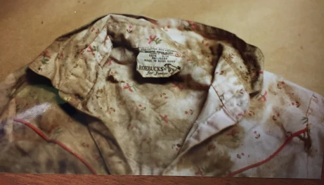 Michelle Lavone Inman, 23, was found murdered in Cheatham County, Tennessee, authorities said. Investigators released an image of this piece of clothing from the scene and asked if anyone recognized it. (Image: Tennessee Bureau of Investigation)