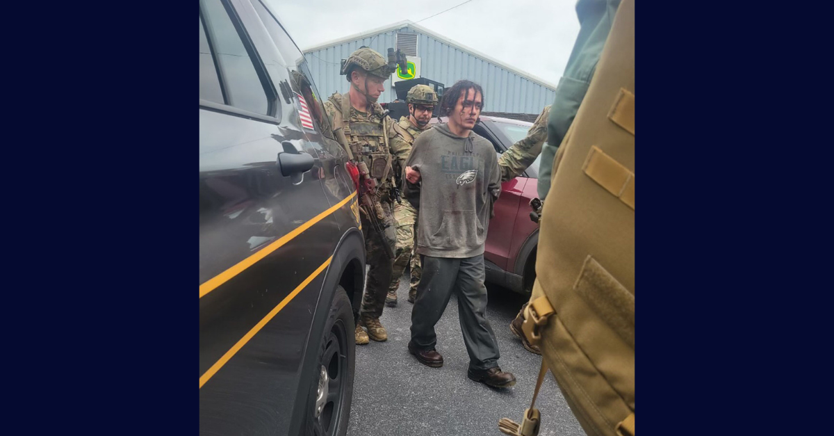 Authorities arrested convicted murderer, Danelo Souza Cavalcante, on Sept. 13, 2023, after a search lasting almost two weeks. He had escaped from the Chester County Prison on Aug. 31, 2023. (Image: Pennsylvania State Police)