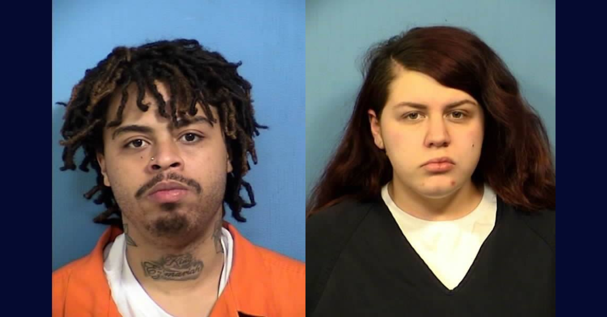 Ernest Collins and Cassandra Green carried out the murder of Michael Armendariz, authorities said. (Mug shots: DuPage County State's Attorney's Office)