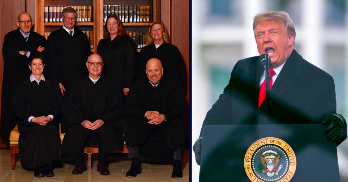 Colorado Supreme Court justices threatened after ruling barring Trump