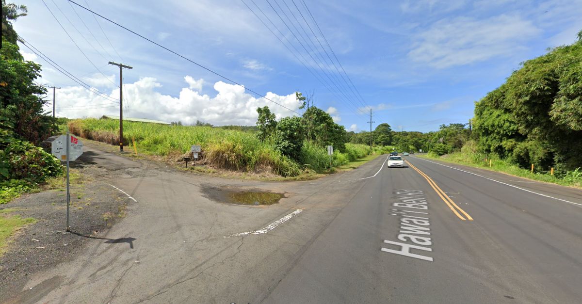 Google Maps image of Kauhiula Road near where Albert Harry Pacheco Sr. was found dead in December 2023. Police opened a murder investigation in January 2024.