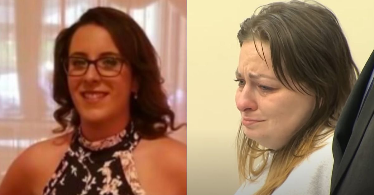 Left, Shelley Stamp (Casey’s Eastside Memorial Funeral Home obituary). Right, Heather Anderson (WTNH:YouTube screenshot)